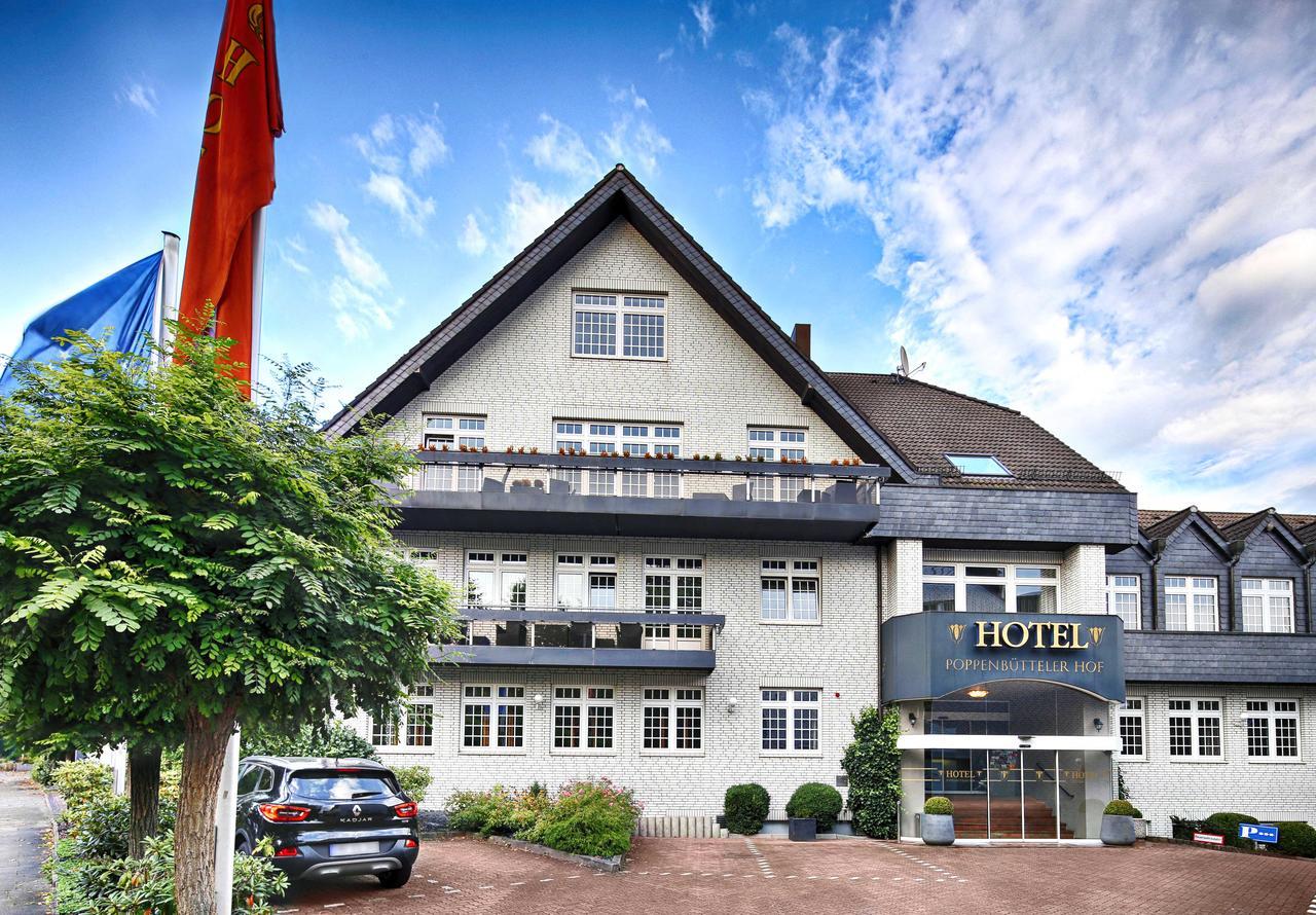 Boutique Hotel Poppenbuetteler Hof Hamburg-Harburg Exteriör bild